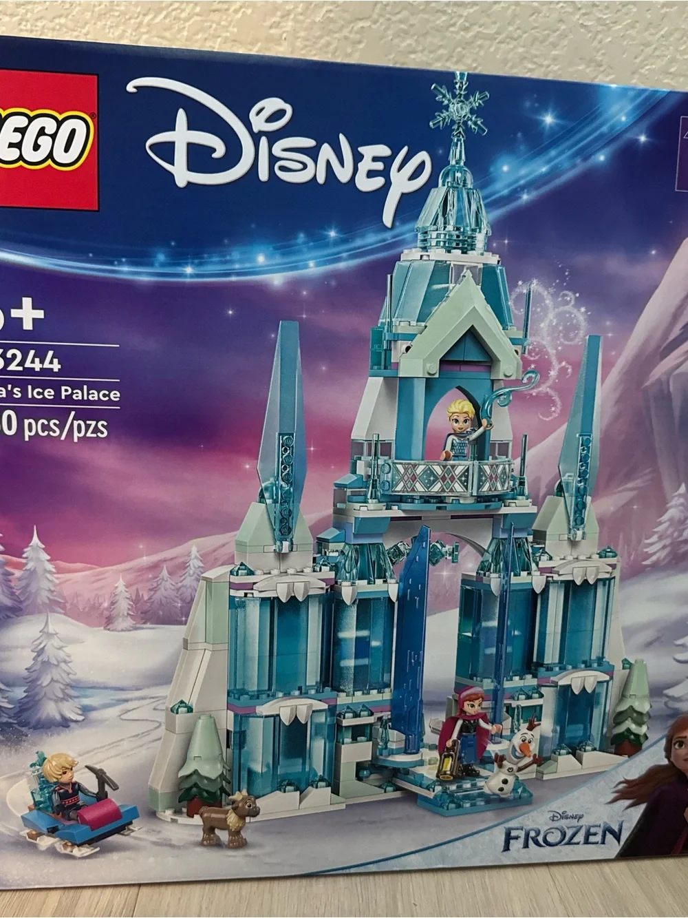 LEGO Disney Frozen Elsa Ice Palace Building Set - Blue, White, Teal